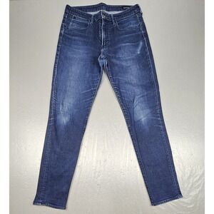 Bonobos Jeans Athletic Fit  Mens 33x34 fits (33x32) Blue Dark Wash Denim Pants